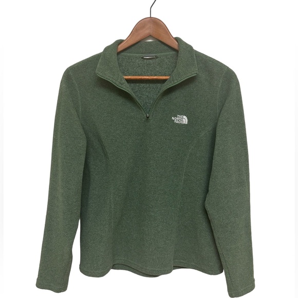 •EUC• Authentic The North Face TKA 100 Half Zip Fleece Jacket (S - Small Medium) - Picture 10 of 10